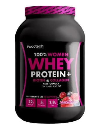 WOMEN 100% WHEY PROTEIN FOODTECH 2L