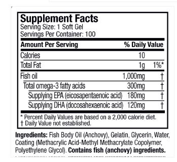 OMEGA 3 MUSCLETECH PLATINUM 100 CAPSULAS - Imagen 2